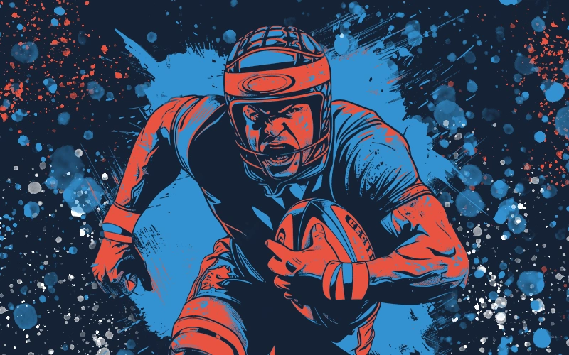 Apuestas en futbol americano con la app oficial 1Win en la NFL y otros torneos.