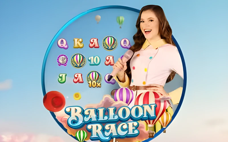 Juega a la Carrera de Balloon del casino online 1win.