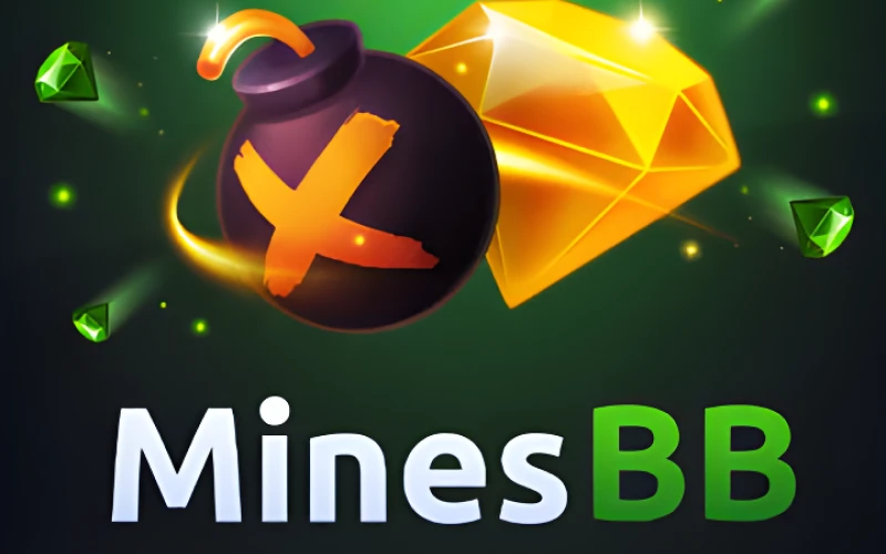 Ve a la sección de juegos del casino online 1win y elige Minas BB.