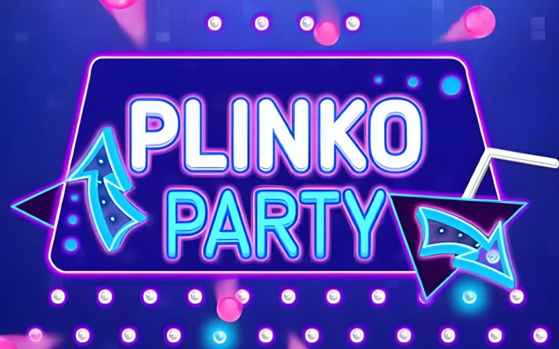 Retira tus ganancias del juego Plinko Party en el casino online 1win.