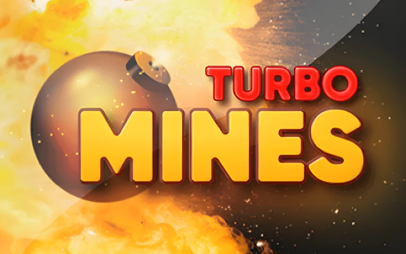 Juega al popular juego Turbo Minas en el casino online 1win.