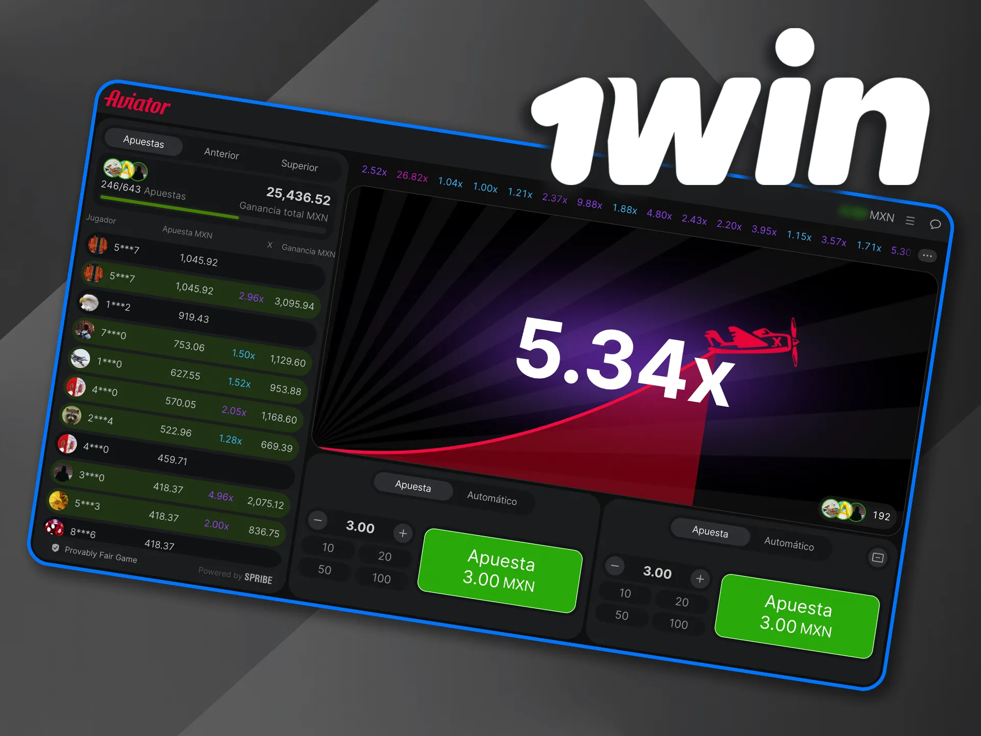 Descubre por qué Aviator de 1win es el juego favorito de miles.