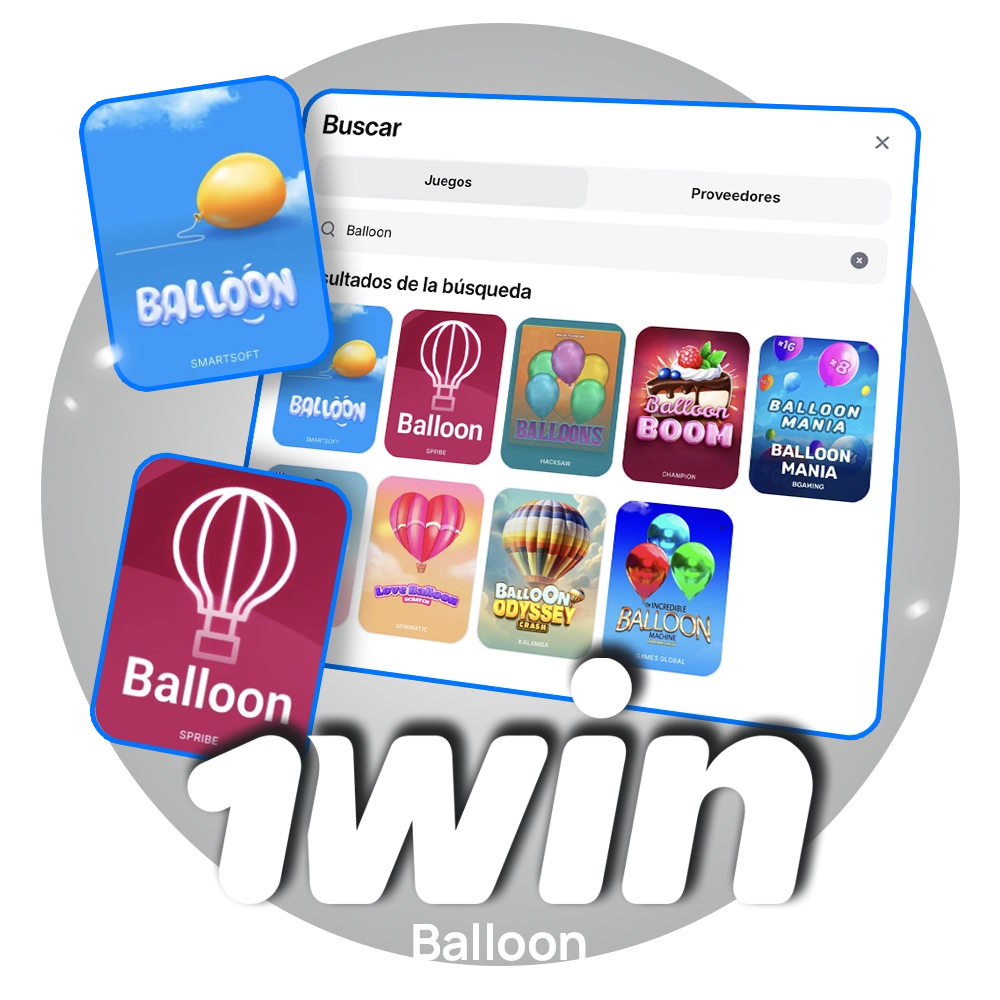 Juega Balloon en 1win y no dejes que explote.
