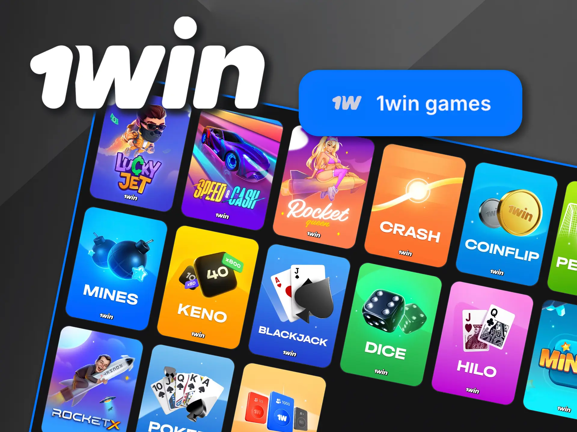 Descubre la variedad de juegos en 1win Casino y diviértete sin parar.