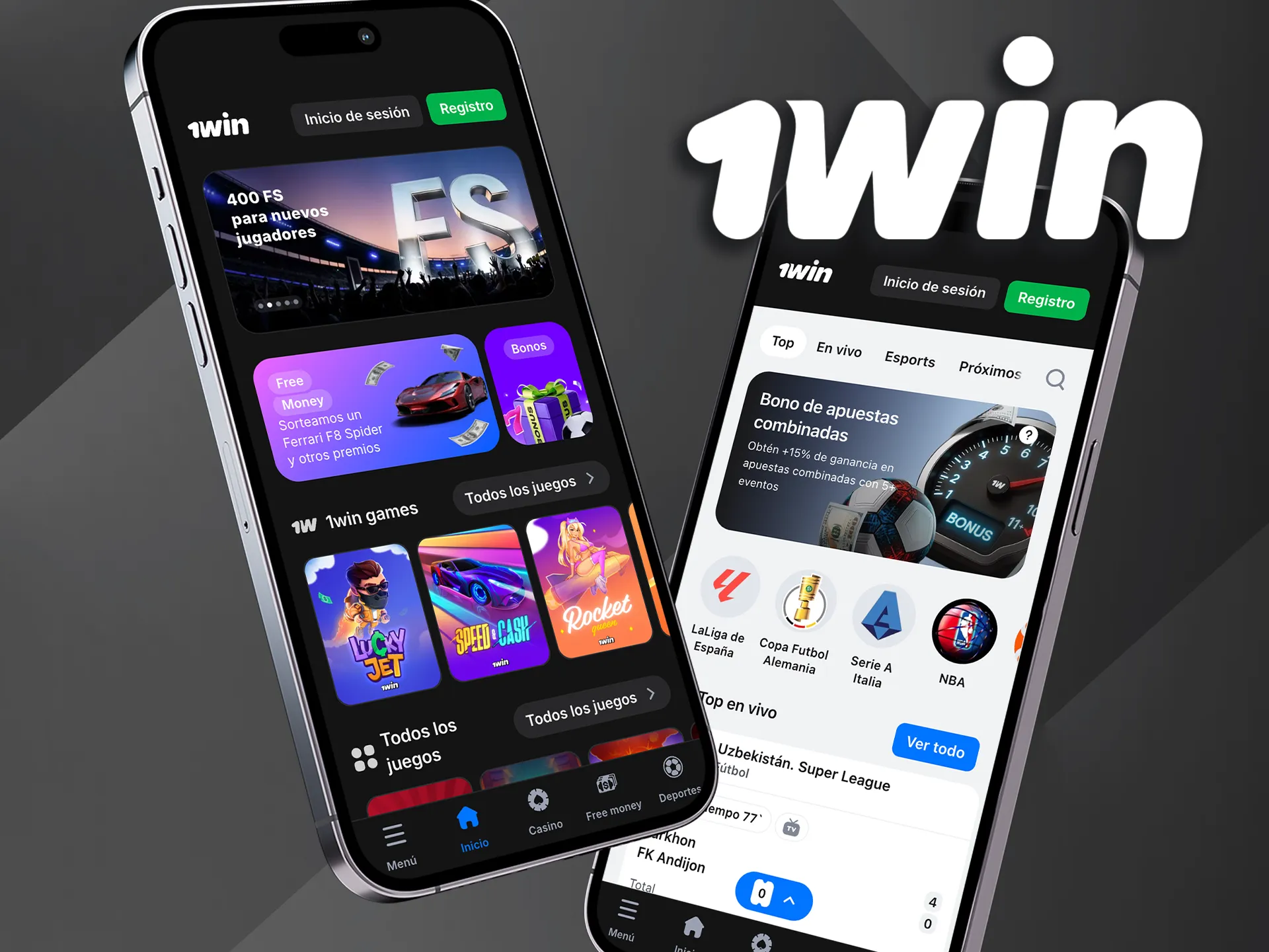 Únete a 1win desde la app y vive la experiencia completa.