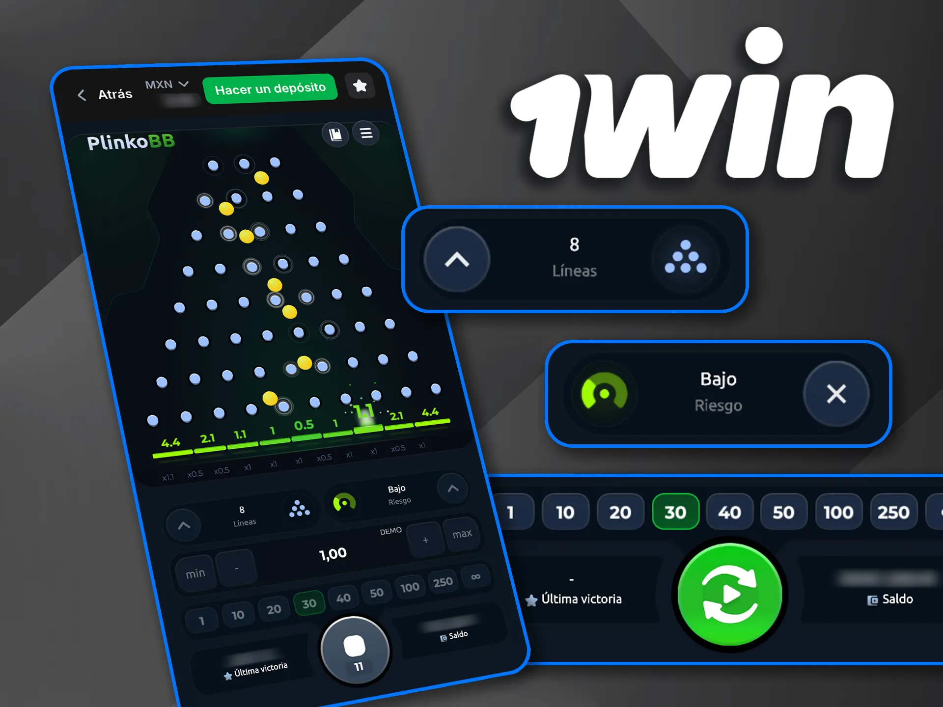 Experimenta Plinko de 1win y descubre por qué es tan emocionante.