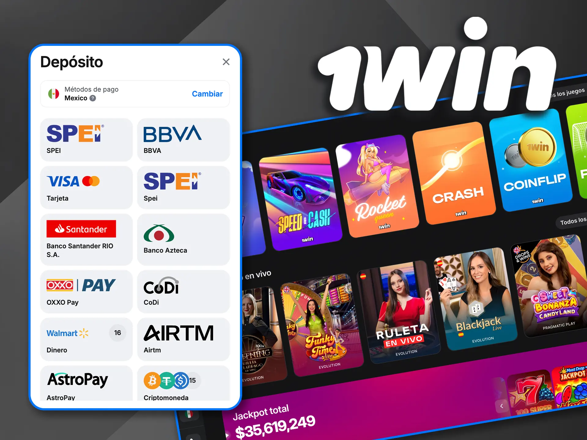 Sigue los pasos rápidos de 1Win y empieza a apostar hoy.