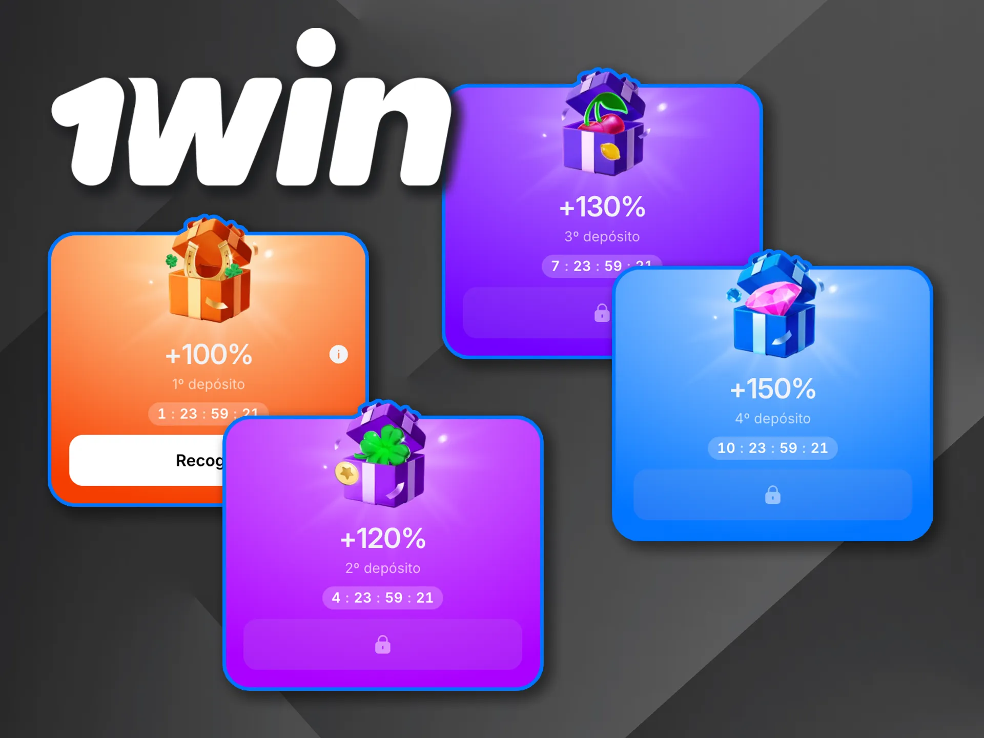 Activa tu bono de bienvenida del 500% en 1win.