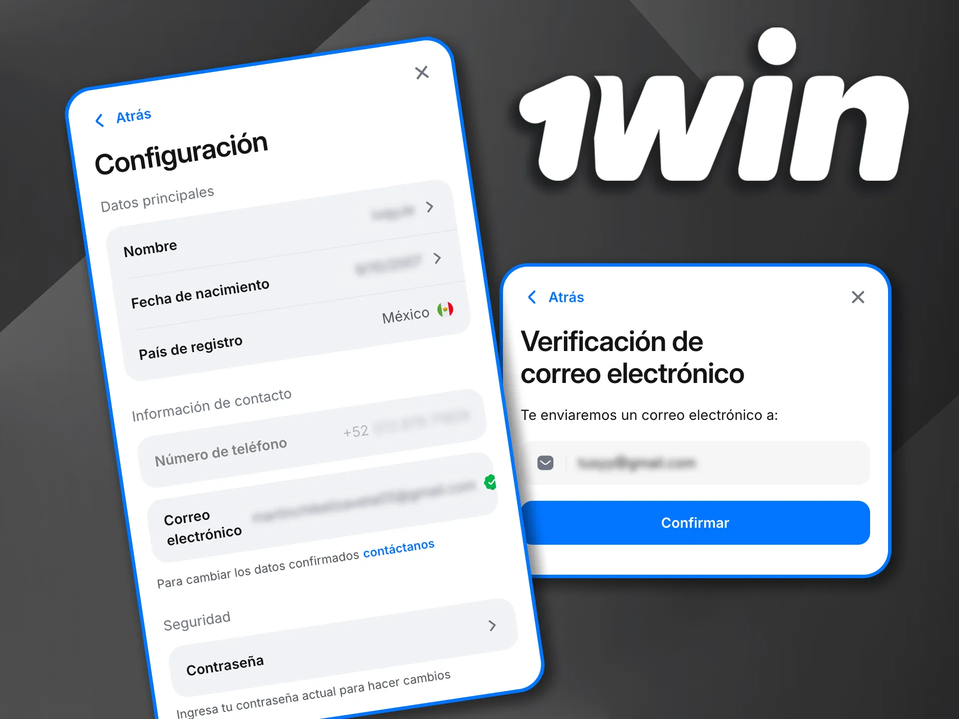 Verifica tu cuenta en 1win y retira tus ganancias con seguridad.