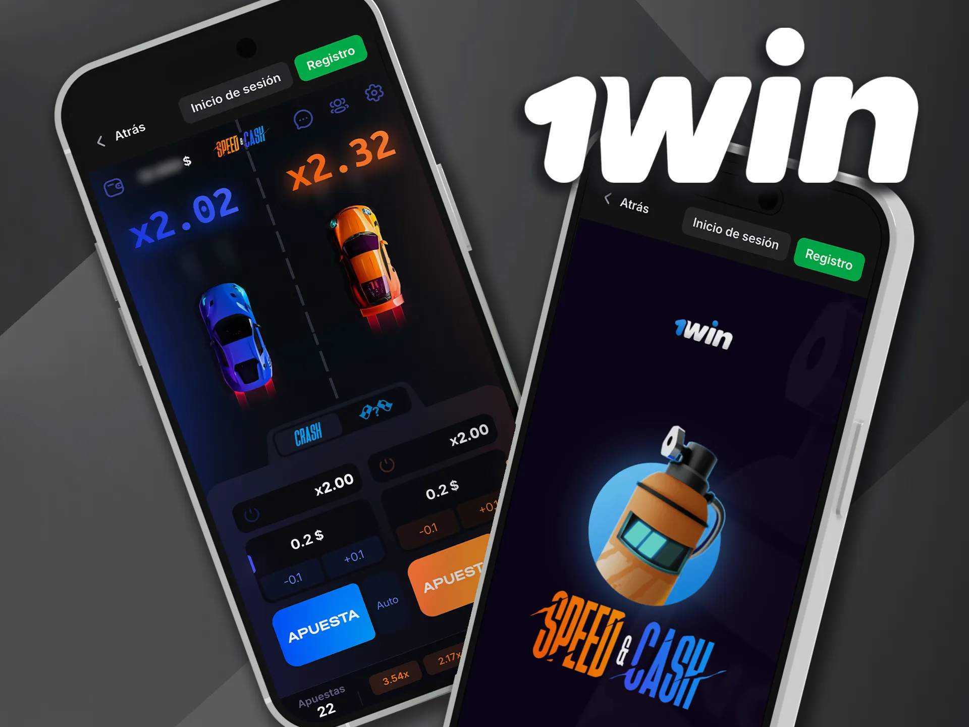 Accede a Speed and Cash en 1win desde tu móvil y aumenta tu diversión.