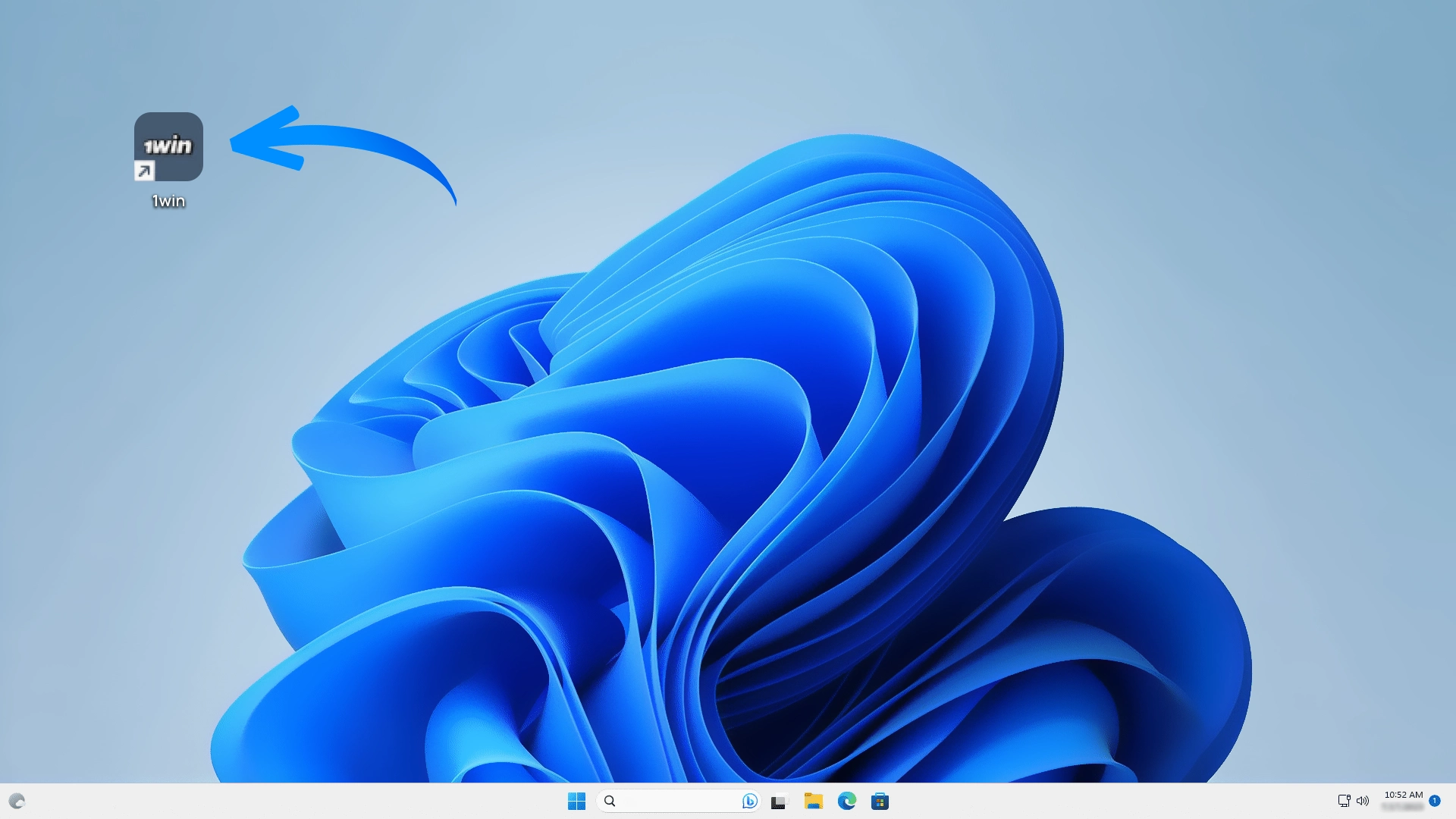 Abre la aplicacion oficial 1Win en tu PC para iniciar sesion, usar bonos y jugar a Jet X.