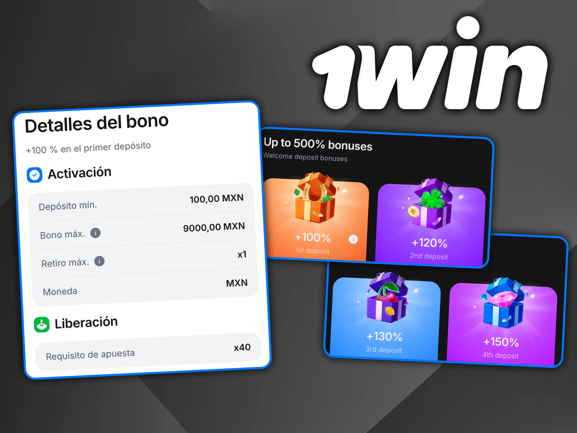 Conoce los términos del bono de bienvenida de 1win y actívalo hoy.